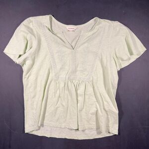 Lucky brand embroidered blouse women’s size M. #boho #bohemian